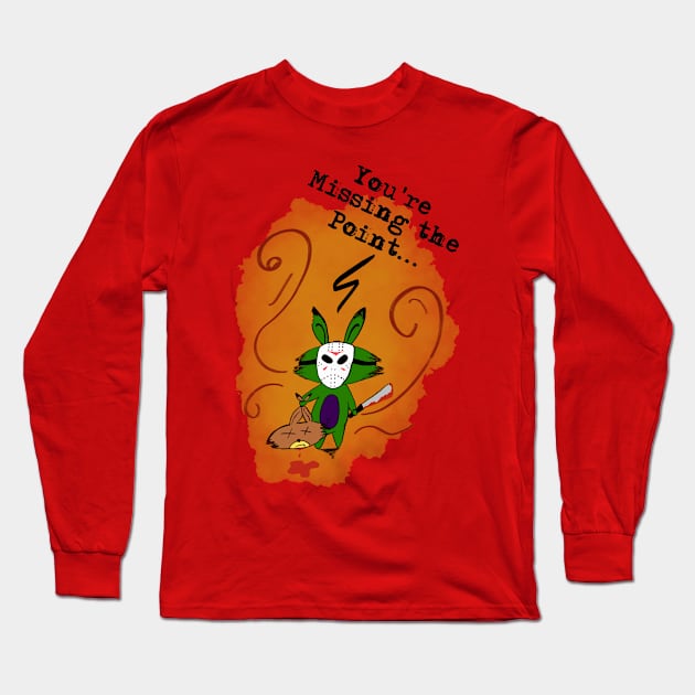 You're Missing the Point - Halloween Long Sleeve T-Shirt by Lonely_Busker89